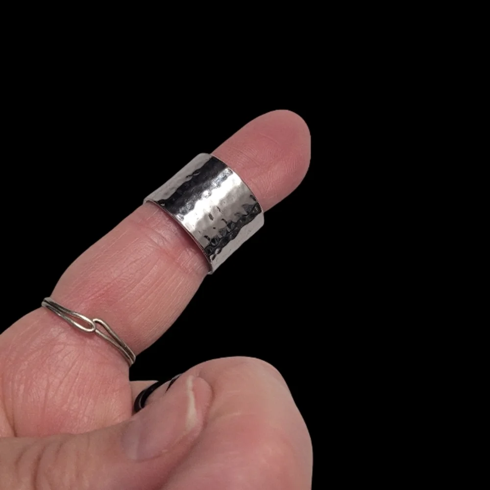 Charming Charlie Silver Wearable Tech Ring